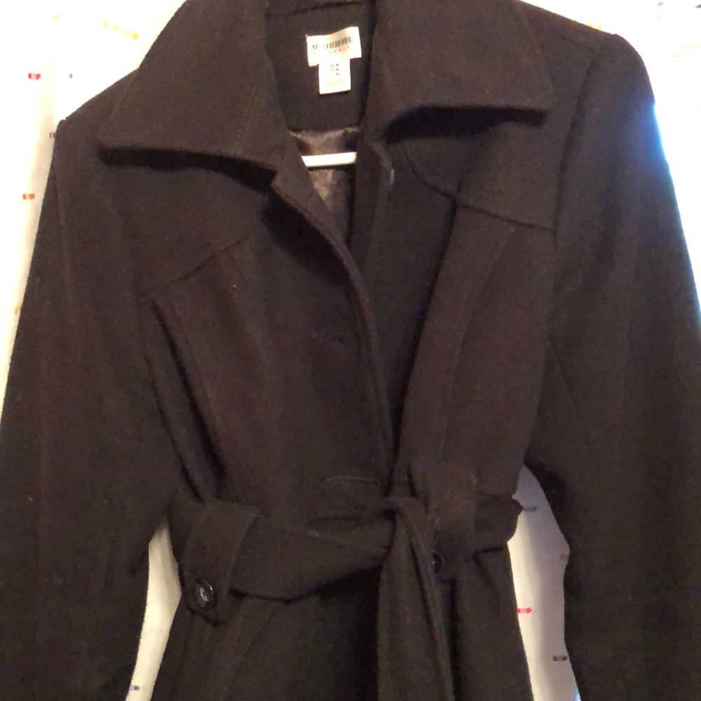 Women’s maternity winter pea coat